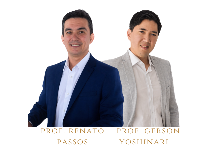 Professores Renato Passos e Gerson Yoshinari